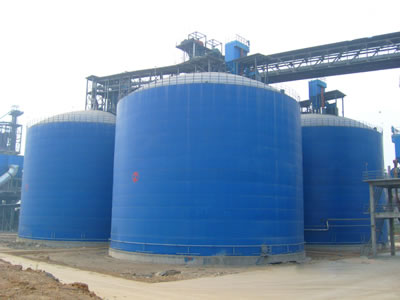 平果水泥钢板库改造